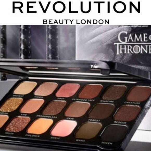 Revolution Beauty X Game Of Thrones 3-Eyed Raven Forever Flawless Shadow Palette - Picture 1 of 6